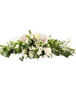 Stor blomsterdekoration - aflang