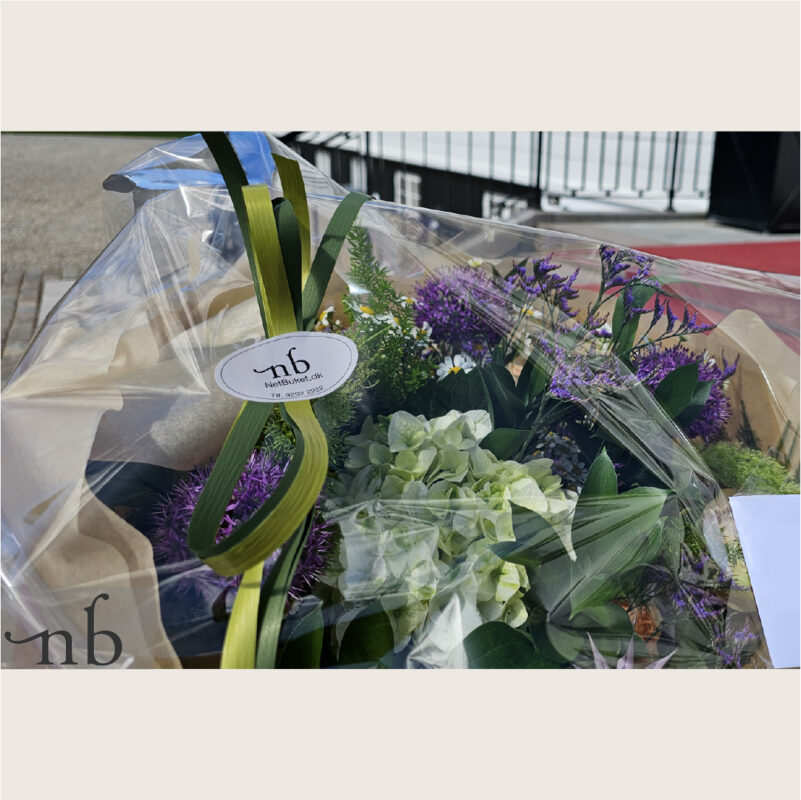 Blomster bestilling Glostrup med friske buketter og levering fra Netbuket
