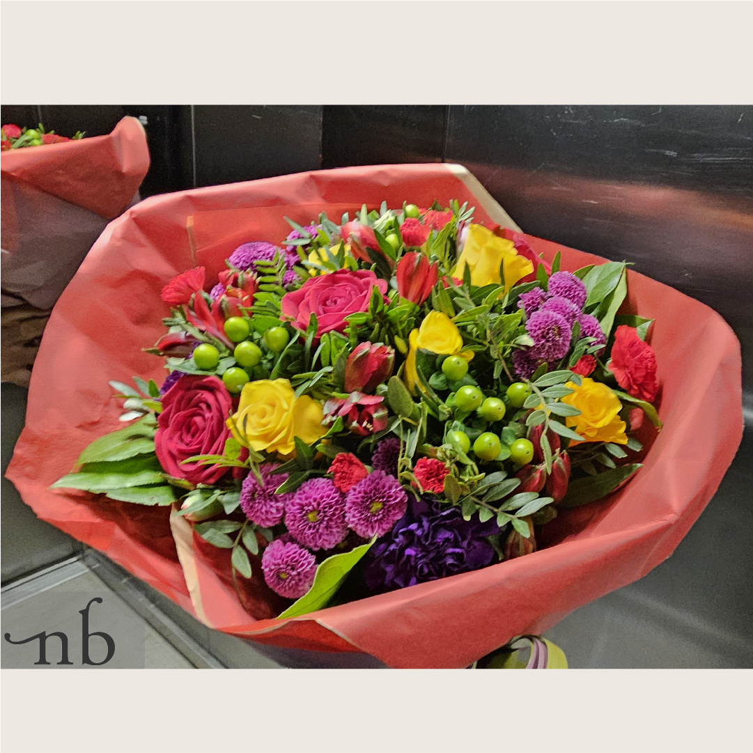 Blomster udbringning København SV med friske buketter og levering fra Netbuket