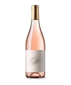 Primavin rosé gaveflaske som eksklusivt tilkøb til blomster