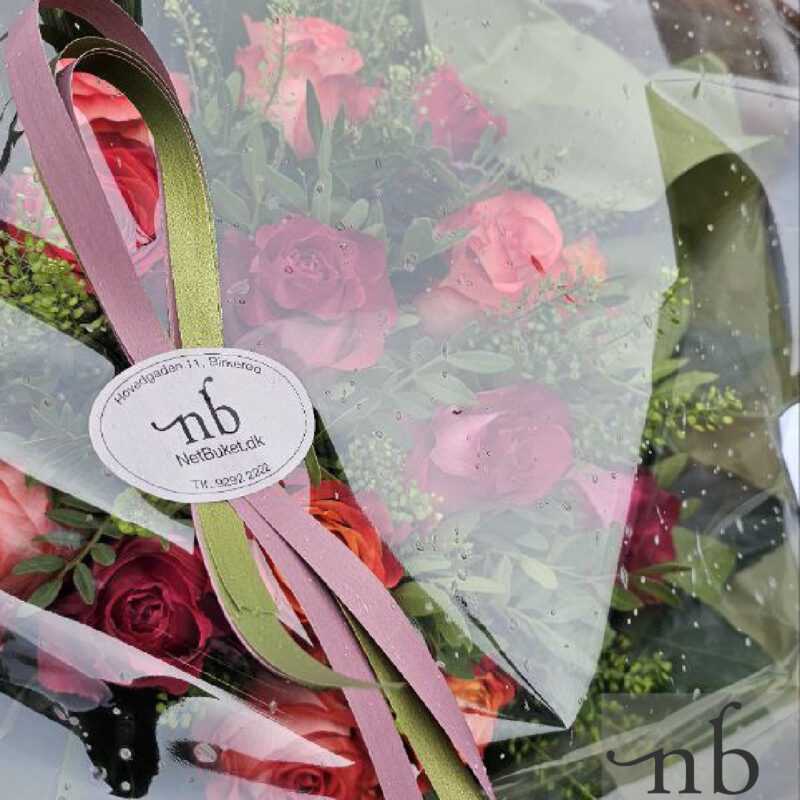 Online blomster Nærum med friske buketter og levering fra Netbuket